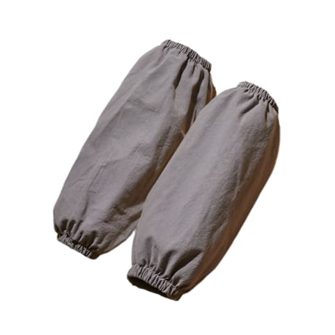 Grey Chinese Retro Style Sleevelets