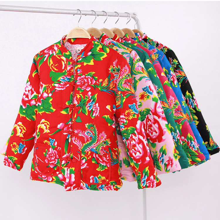 Padded Dongbei Flower Jacket