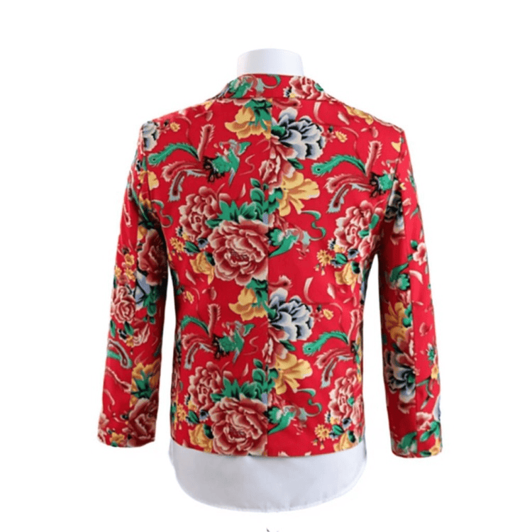 Back of Dongbei Flower Suit