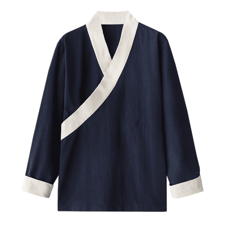 Hanfu Jacket with Contrast Color