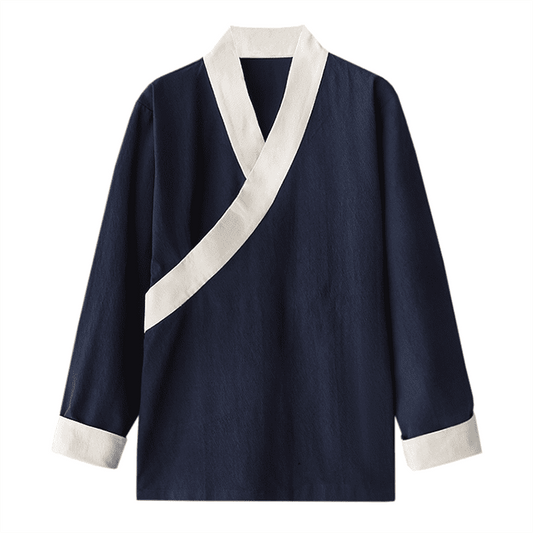 Hanfu Jacket with Contrast Color
