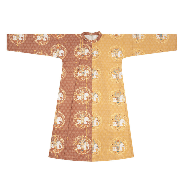 Yellow IShowSpeed Shenzhen Livestream Hanfu Robe