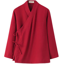 Load image into Gallery viewer, Red Hanfu Shirt
