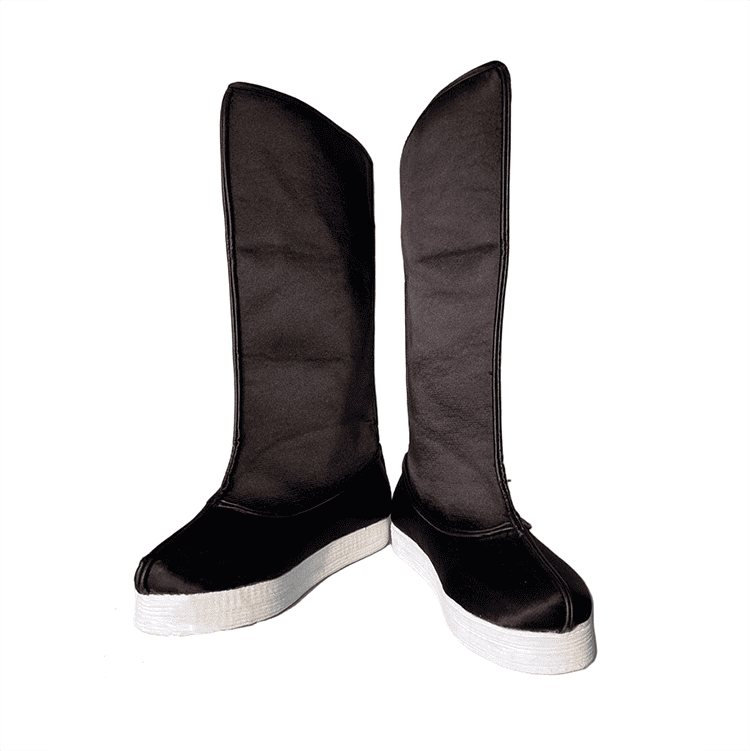 Front Side of Qing Dynasty Official Boots