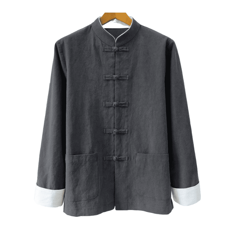 Grey Tangzhuang Jacket