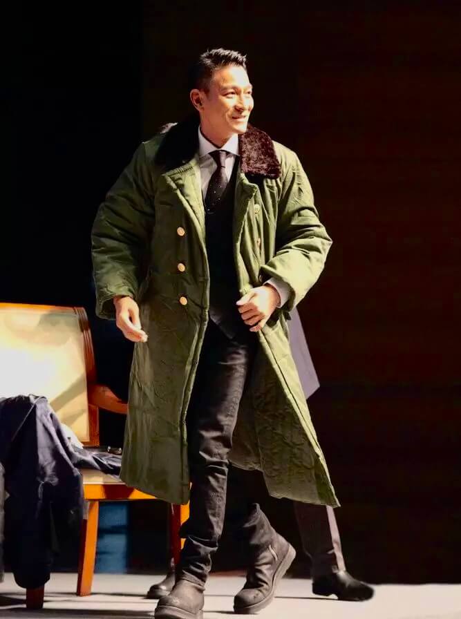 Chinese Celebrity Andy Lau in a Jundayi