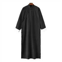 Load image into Gallery viewer, Black Changshan Robe
