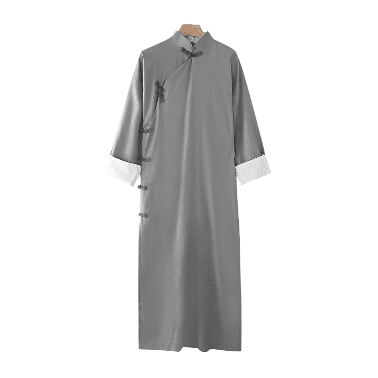 Light Grey Changshan Robe