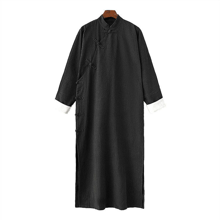 Black Changshan Robe