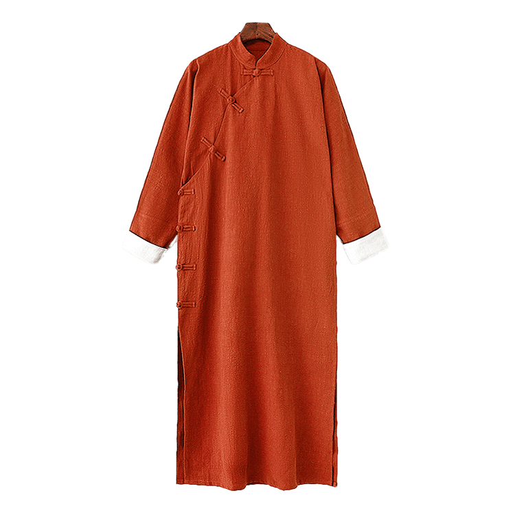 Chili Red Changshan Robe