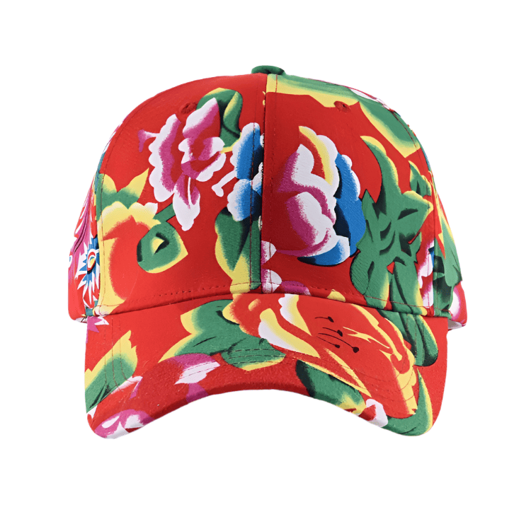 Front of Dongbei Flower Baseball Cap