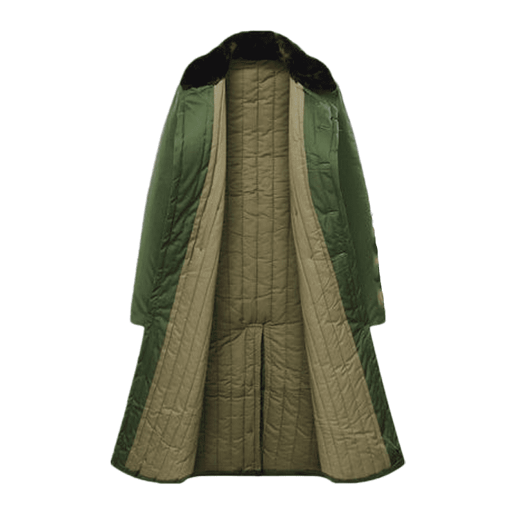 Inside of Imitation Chinese Military Overcoat Jundayi