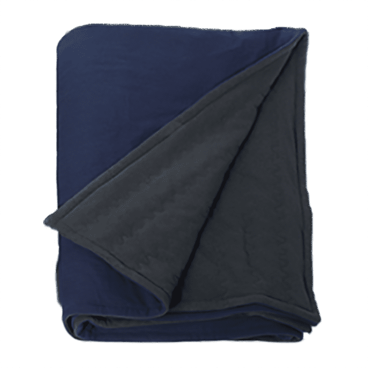 Navy Blue Monk Meditation Blanket