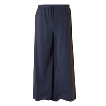 Load image into Gallery viewer, Navy Blue Monk Pants for Spring and Autumn
