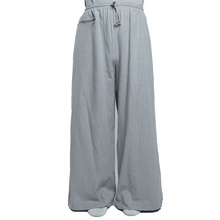 Load image into Gallery viewer, Light Grey Monk Pants for Summer
