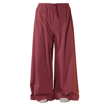 Load image into Gallery viewer, Wine Red Monk Pants for Spring and Autumn
