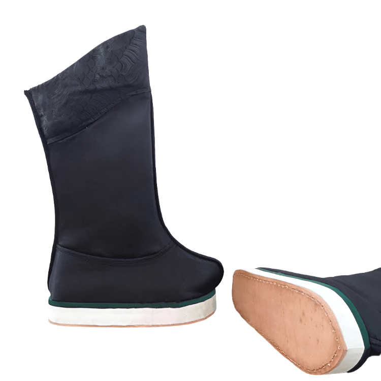 Replicate Official Boots of Qing Dynasty