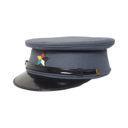 Peaked Cap of the Fengtian Army with Curved Band(Anguojun Period, 1927-1928)