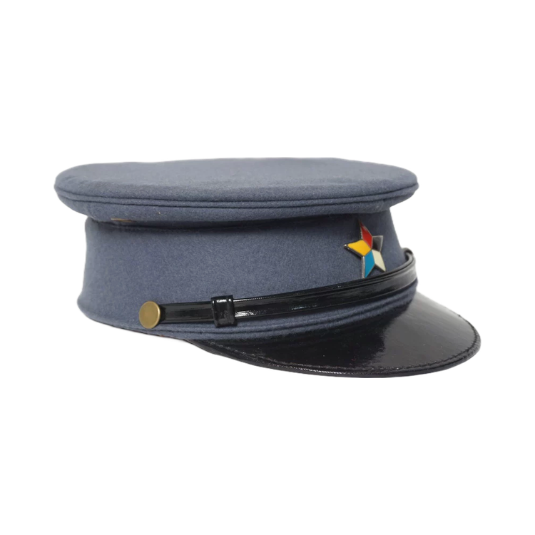 Peaked Cap of the Fengtian Army with Curved Band(Anguojun Period, 1927-1928)