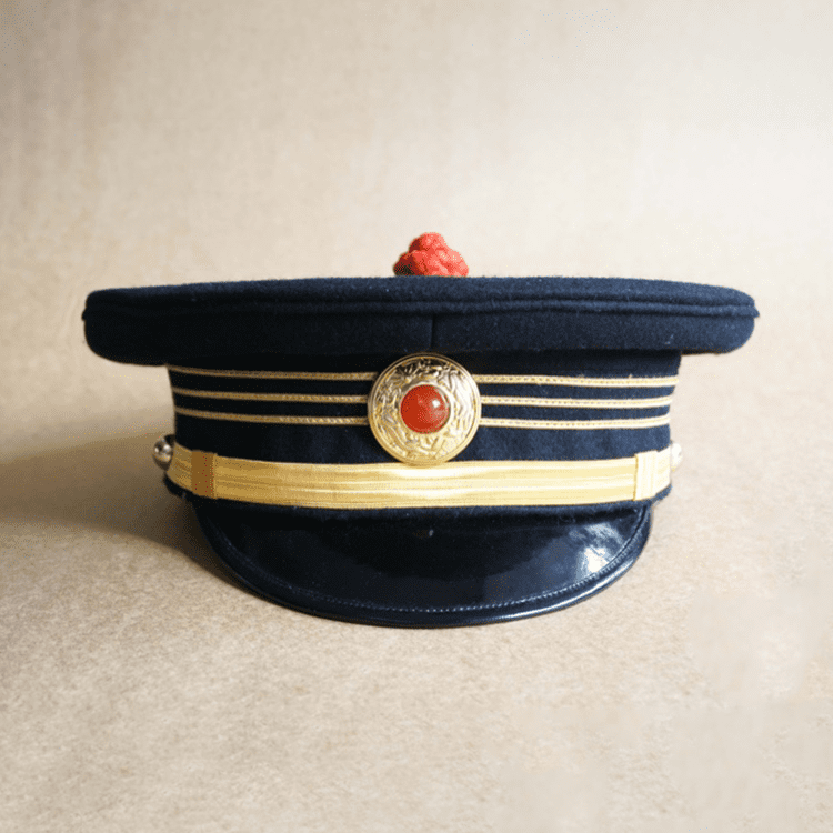 new army dress uniform the Peaked Cap from the Dress Uniform of the Qing Dynasty’s New Army Officers