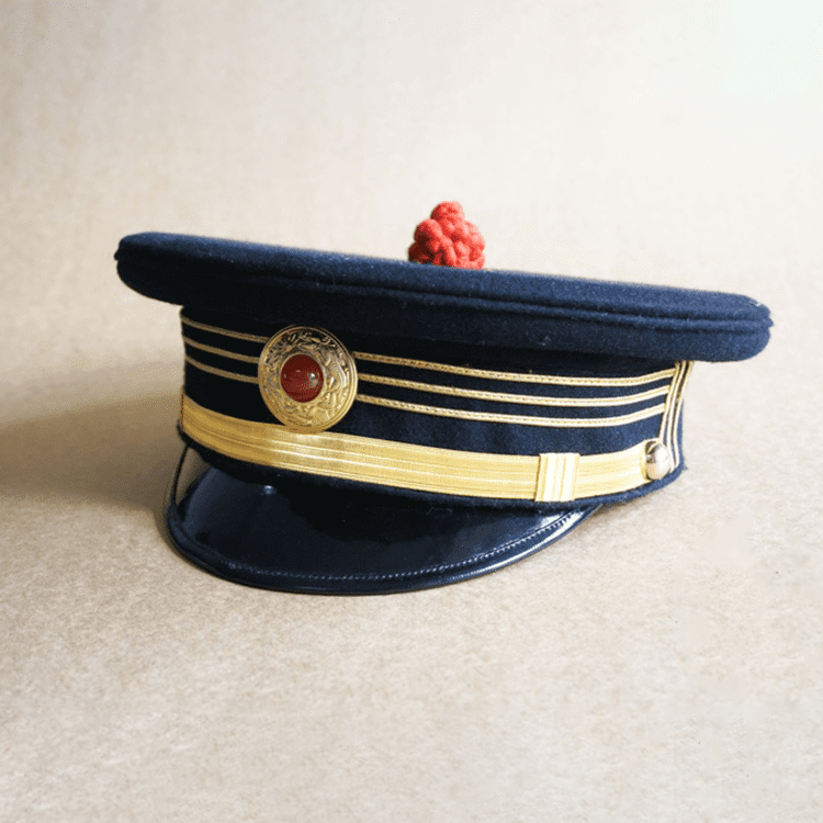 The Peaked Cap from the Dress Uniform of the Qing Dynasty’s New Army ...