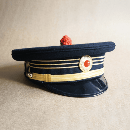 The Peaked Cap from the Dress Uniform of the Qing Dynasty’s New Army Officers