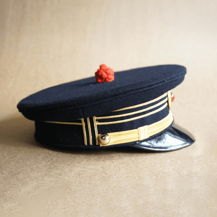 The Peaked Cap from the Dress Uniform of the Qing Dynasty’s New Army Officers