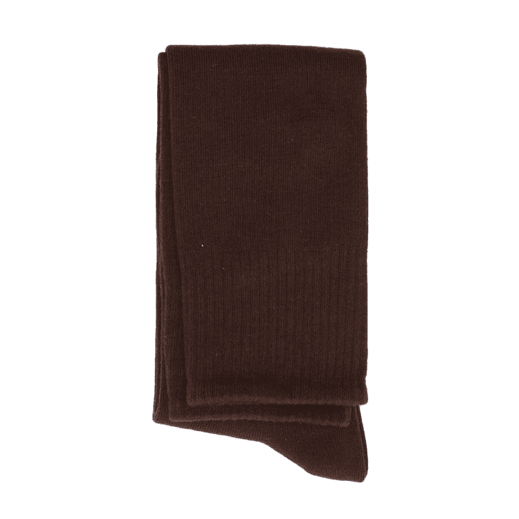 Coffee Elastic Shaolin Monk Socks