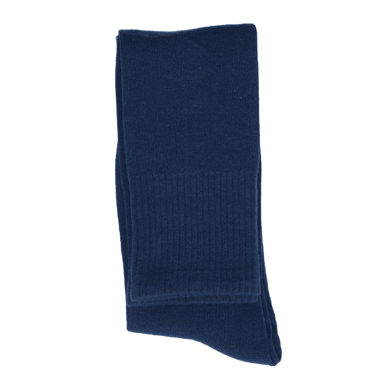 Navy Blue Elastic Shaolin Monk Socks