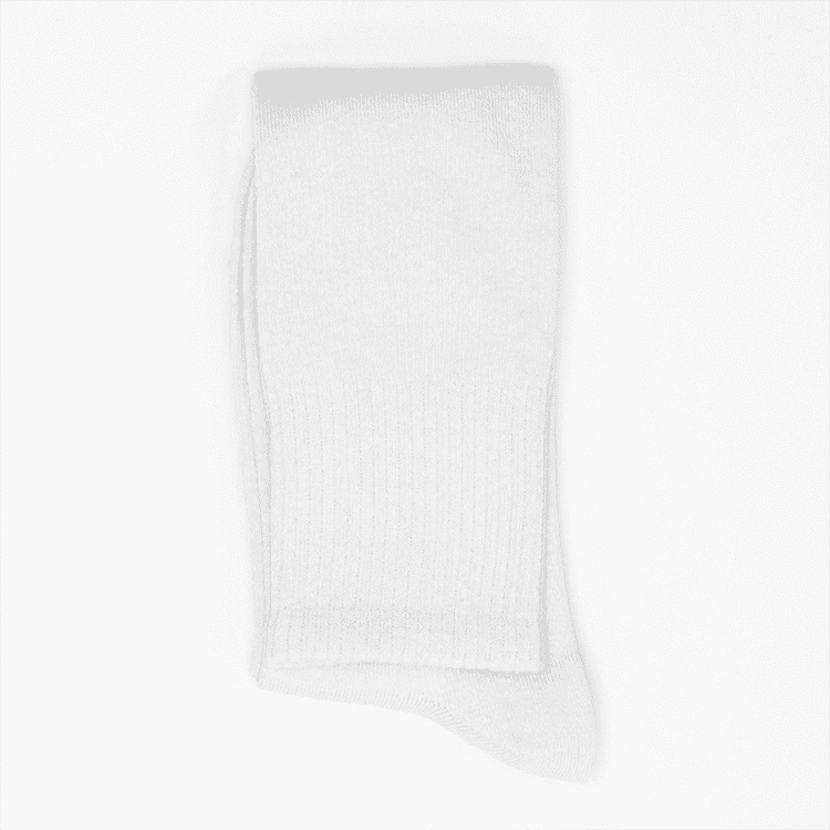 White Elastic Shaolin Monk Socks