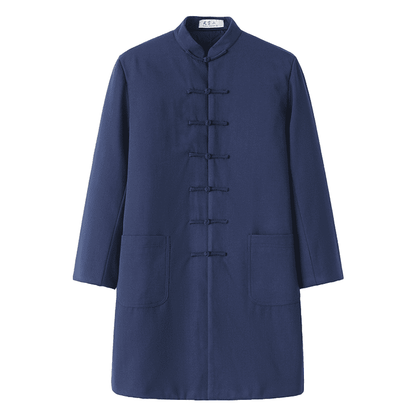 Navy Blue Tang Coat for Winter