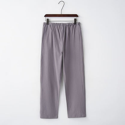 Grey Tang Suit Pants