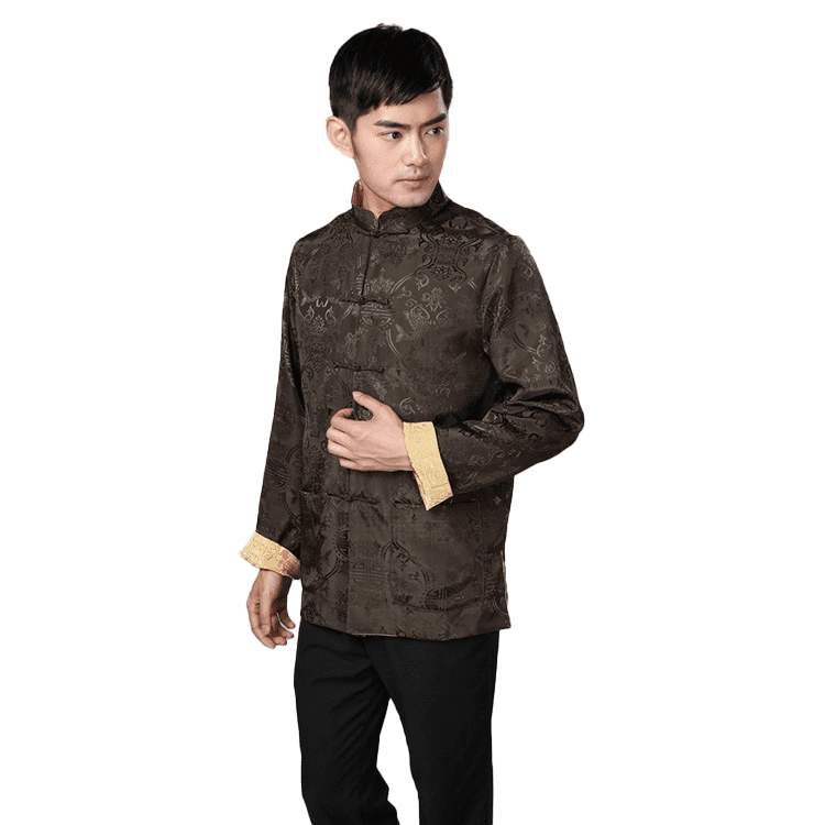 chinese new year dress code men Chinese Wedding Groom Outfit | Chinese Changshan | Male Chinese Wedding Jacket