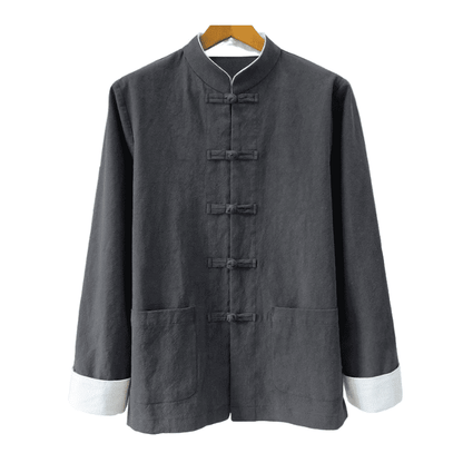 Grey Tangzhuang Jacket