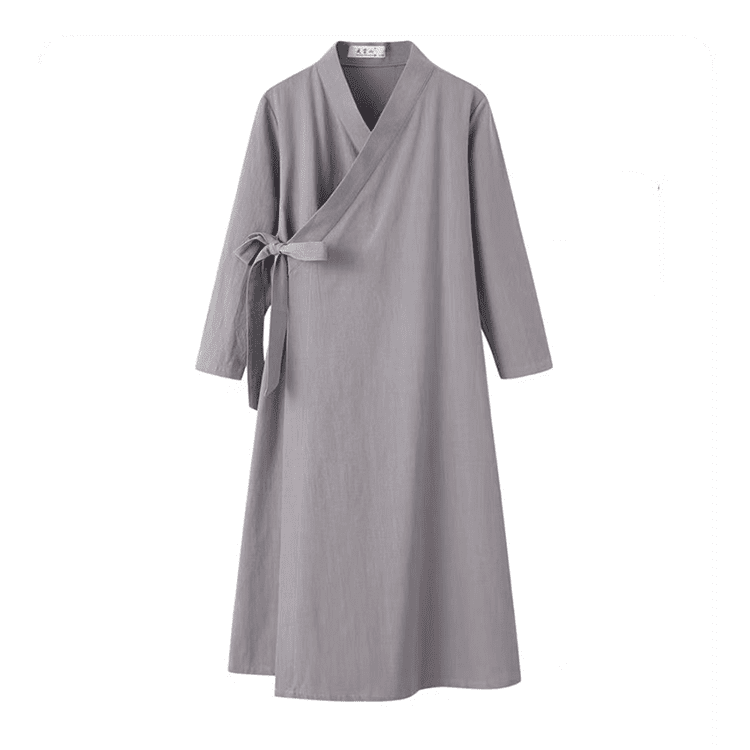 Grey Taoist Robe for Women