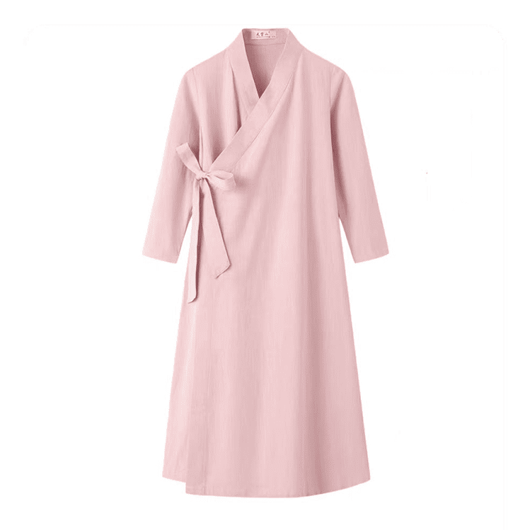 Pink Taoist Robe for Women