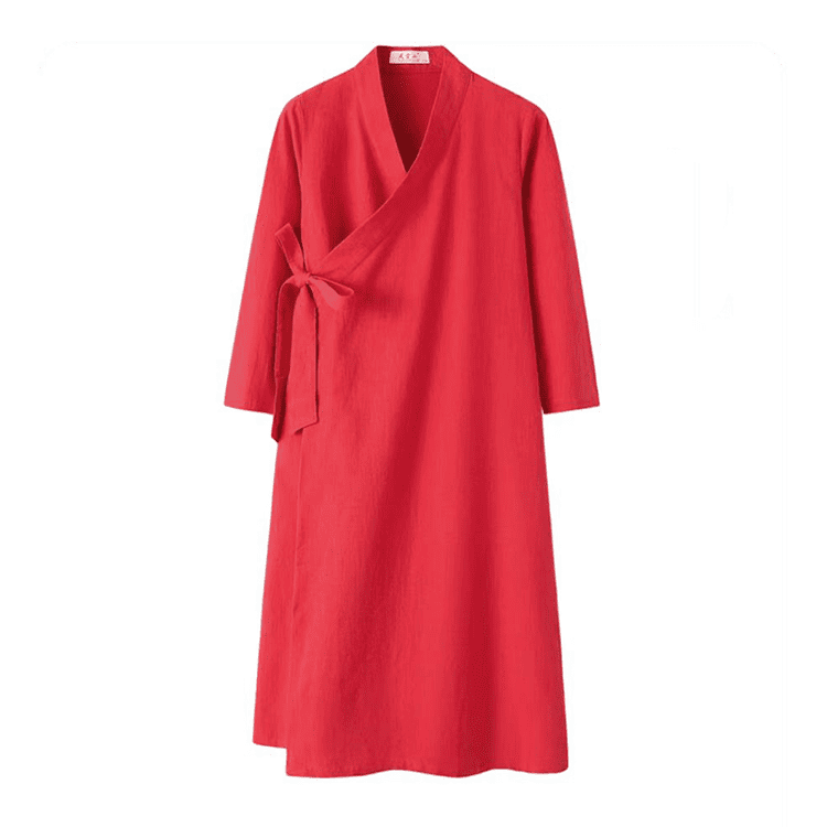 Red Taoist Robe for Women