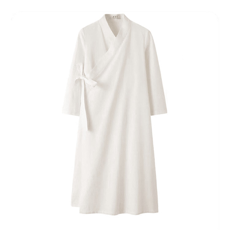 White Taoist Robe for Women