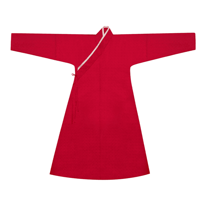 Red Zhiduo Hanfu Robe