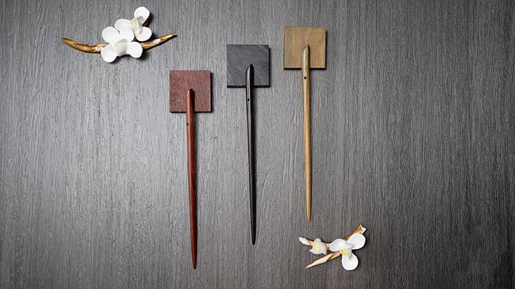 Zan Sandalwood Chinese Hairpin