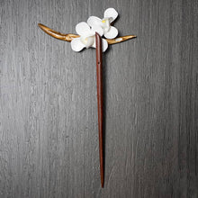 Load image into Gallery viewer, Red Zan Sandalwood Chinese Hairpin
