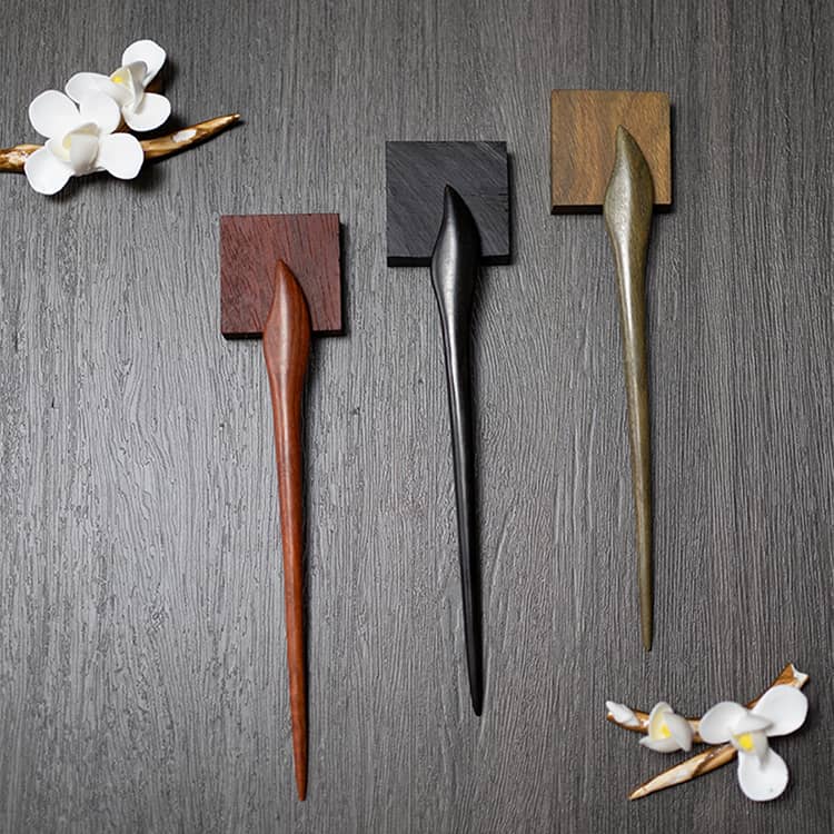 Zan Sandalwood Chinese Hairpins