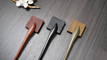 Zan Sandalwood Chinese Hairpins