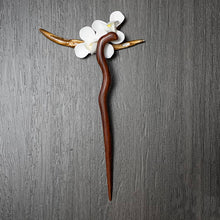 Load image into Gallery viewer, 18cm Red Sandalwood Chinese Hairpin Zan
