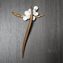 Load image into Gallery viewer, 18cm Black Sandalwood Chinese Hairpin Zan
