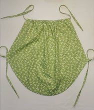 Load image into Gallery viewer, Green Ancient Chinese Underwear Dudou with Bow Icons and Drawstring Neckline
