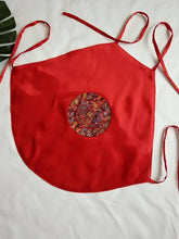 Load image into Gallery viewer, Red Ancient Chinese Underwear Dudou with Circle Folk Patterns
