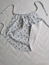 Load image into Gallery viewer, Blue Ancient Chinese Underwear Dudou with Floral Patterns
