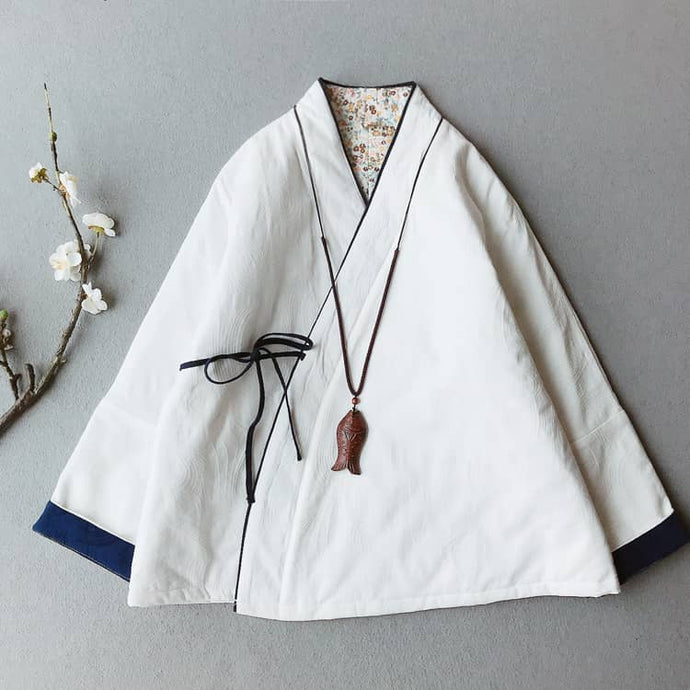 Front of a padded hanfu blouse