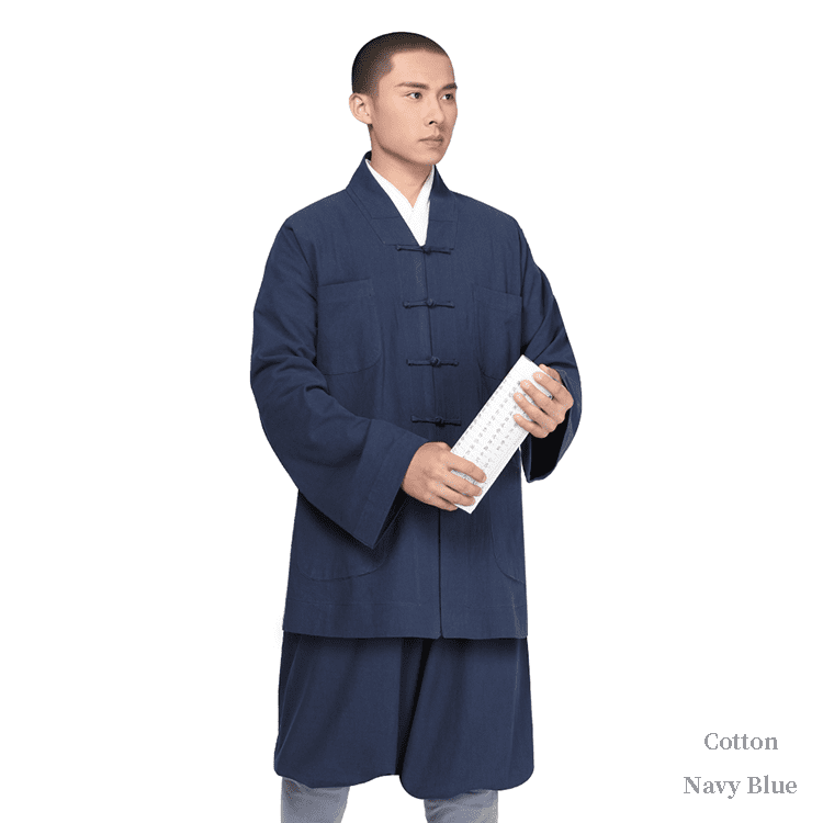 Kung Fu Uniform: Shaolin Monk Short Robe (with Pants) | Best Chinese ...